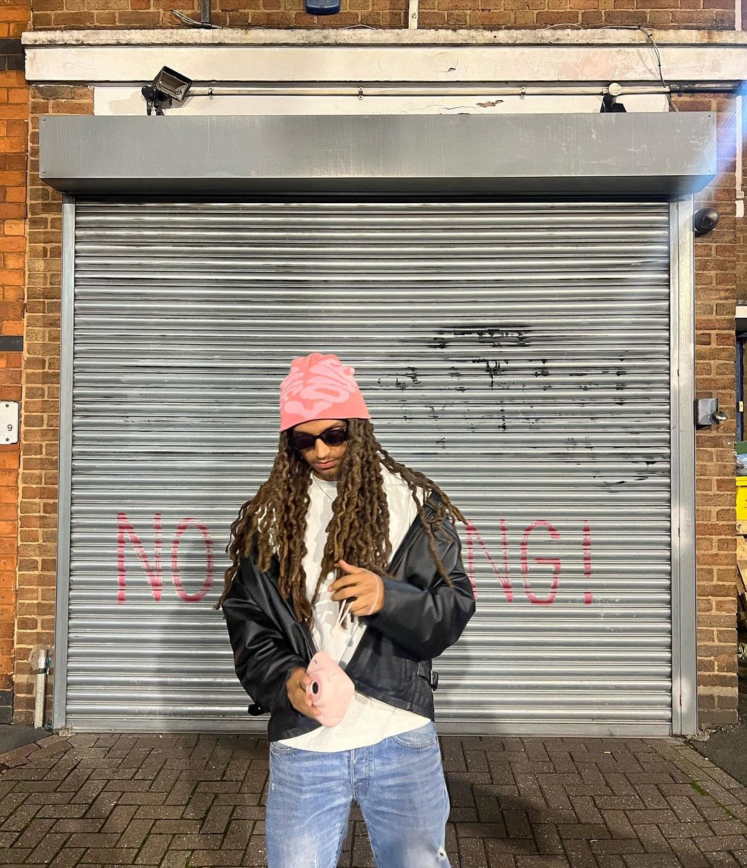 AVE LOVE Beanie  | Pink/Pink
