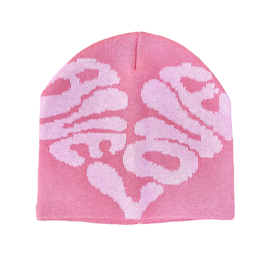 AVE LOVE Beanie  | Pink/Pink