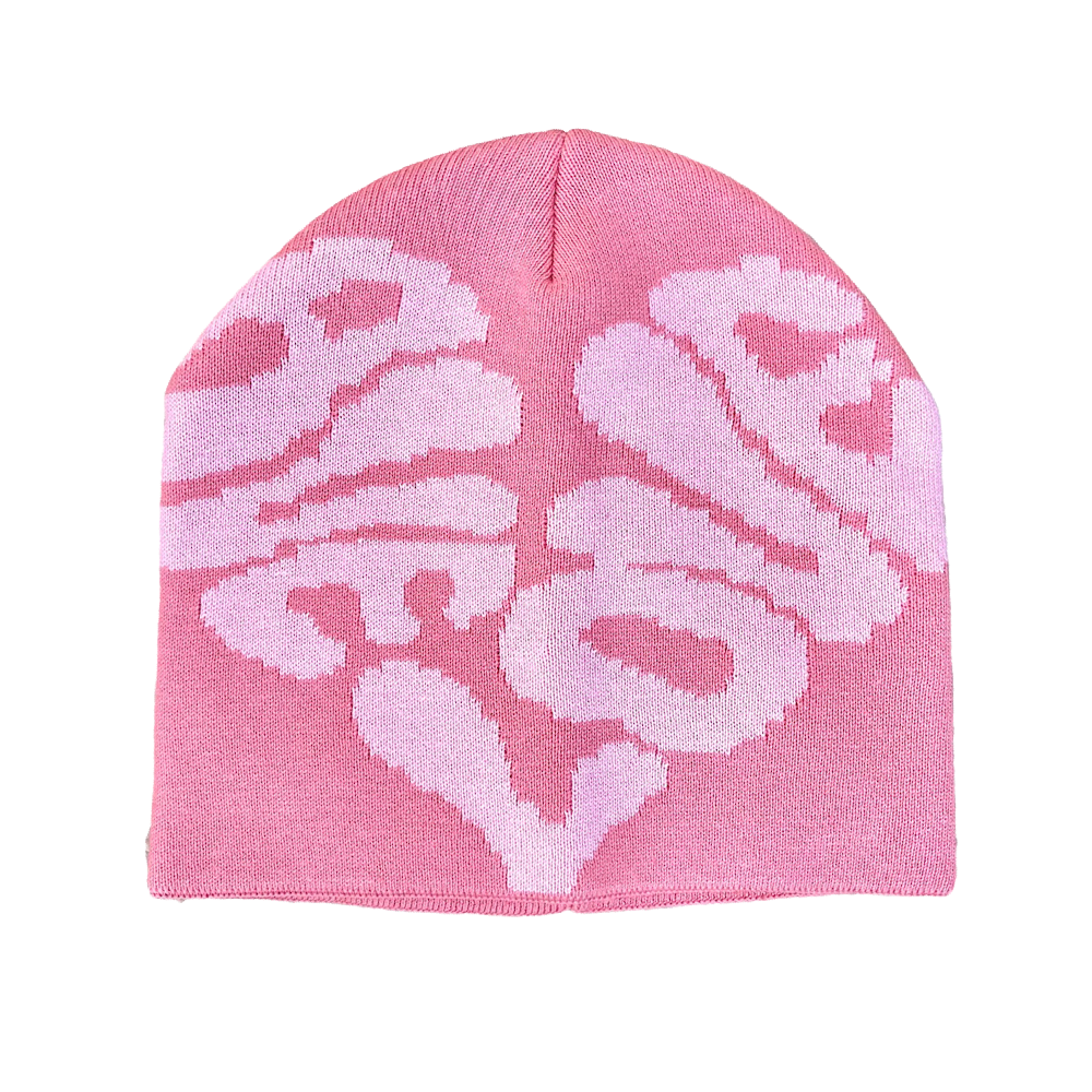 AVE LOVE Beanie  | Pink/Pink